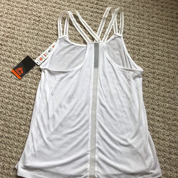 White Workout tank - Picture 2 of 4